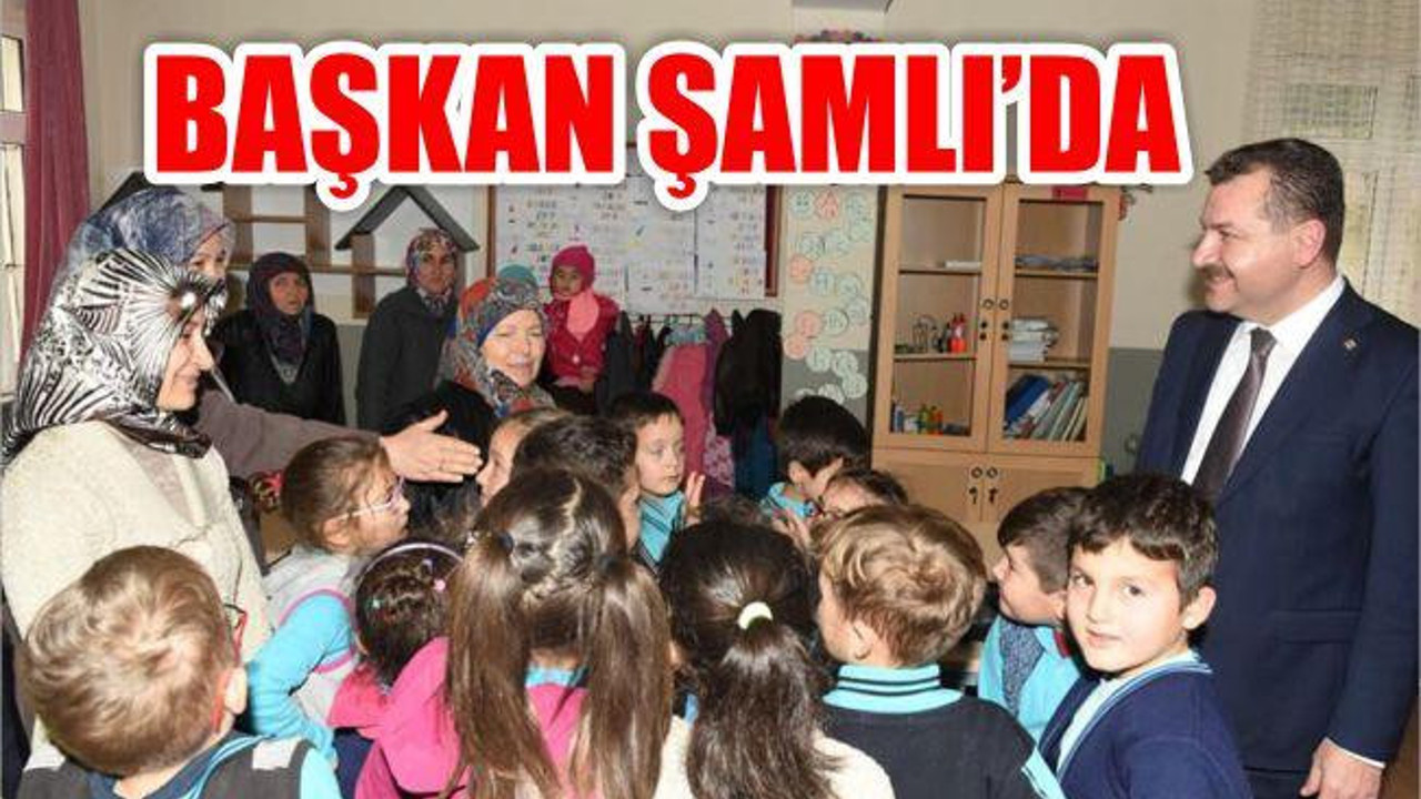 BAŞKAN YILMAZ ÖĞRENCİLERLE BULUŞTU
