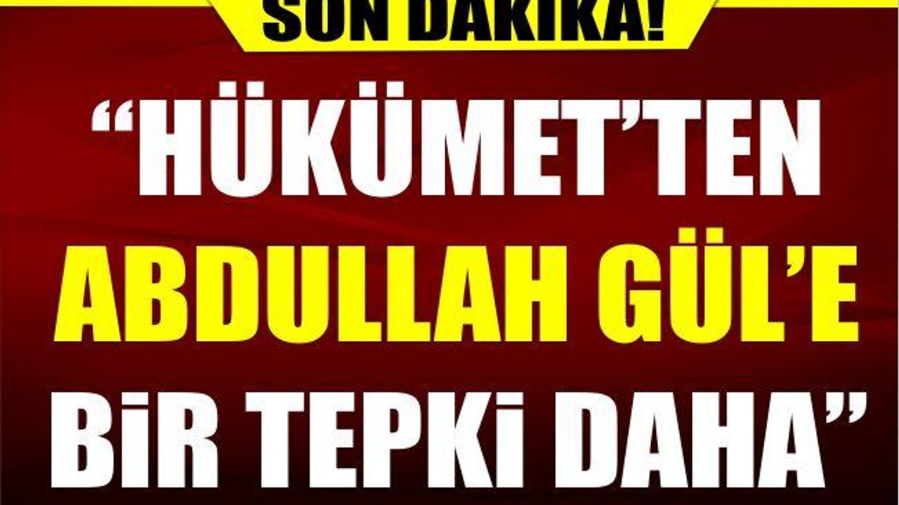 Başbakan Yıldırım'dan Abdullah Gül'e Bir Tepki Daha Geldi!