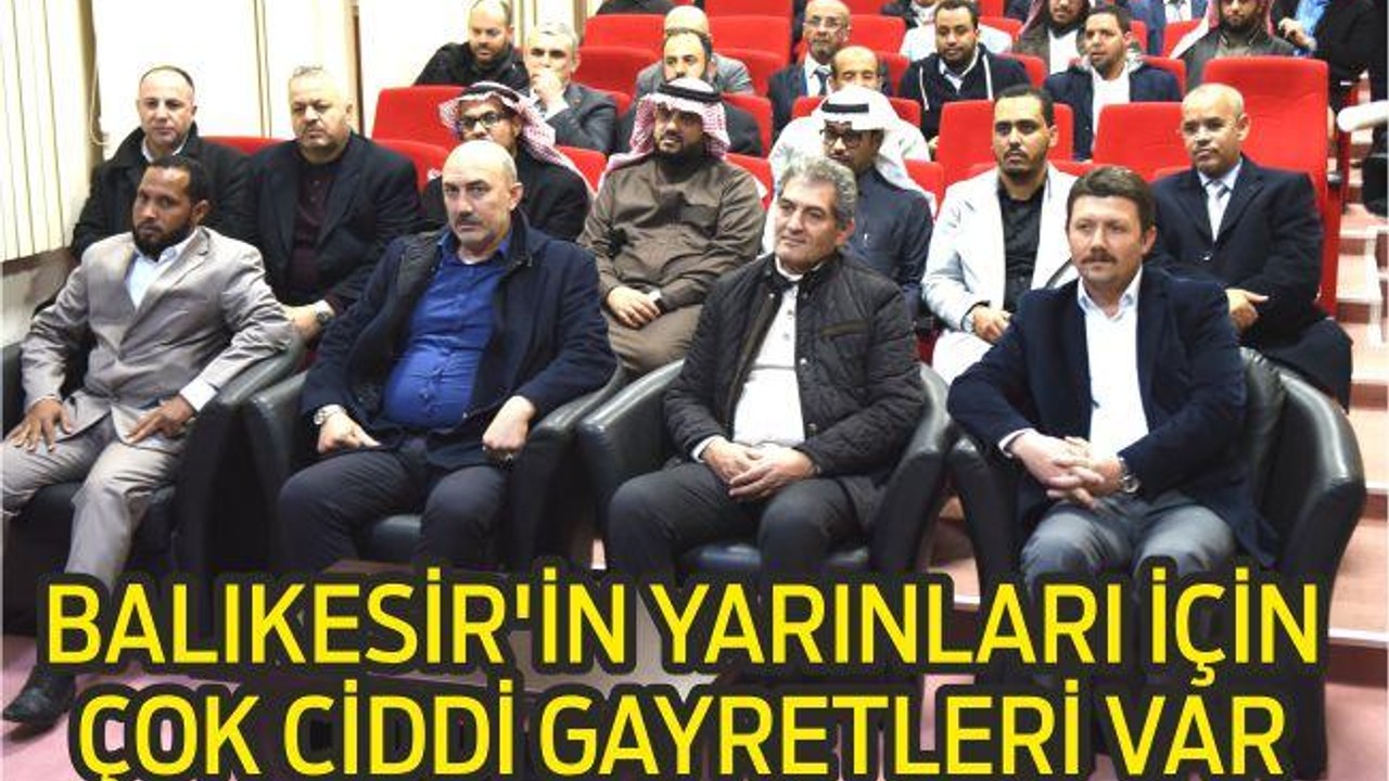 BALIKESİR'İN YARINLARI İÇİN ÇOK CİDDİ GAYRETLERİ VAR