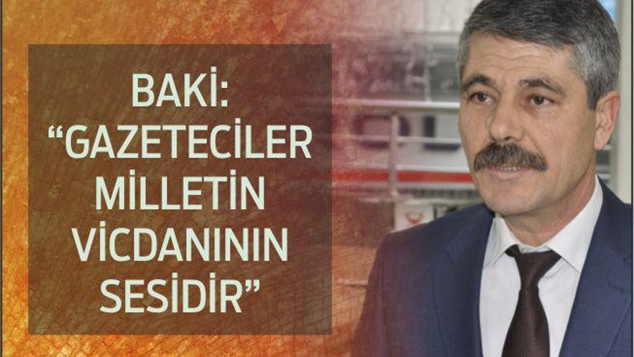 BAKİ: “GAZETECİLER MİLLETİN VİCDANININ SESİDİR”