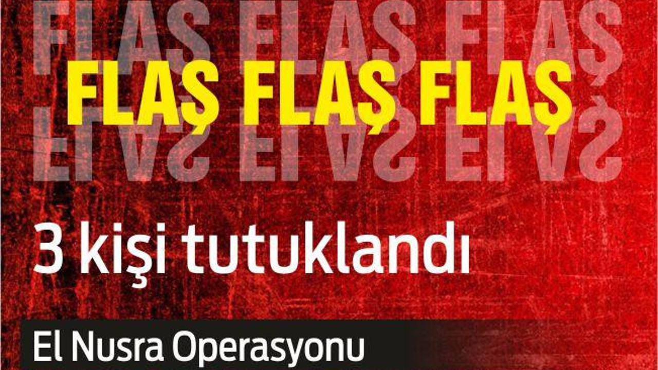 El Nusra Operasyonu