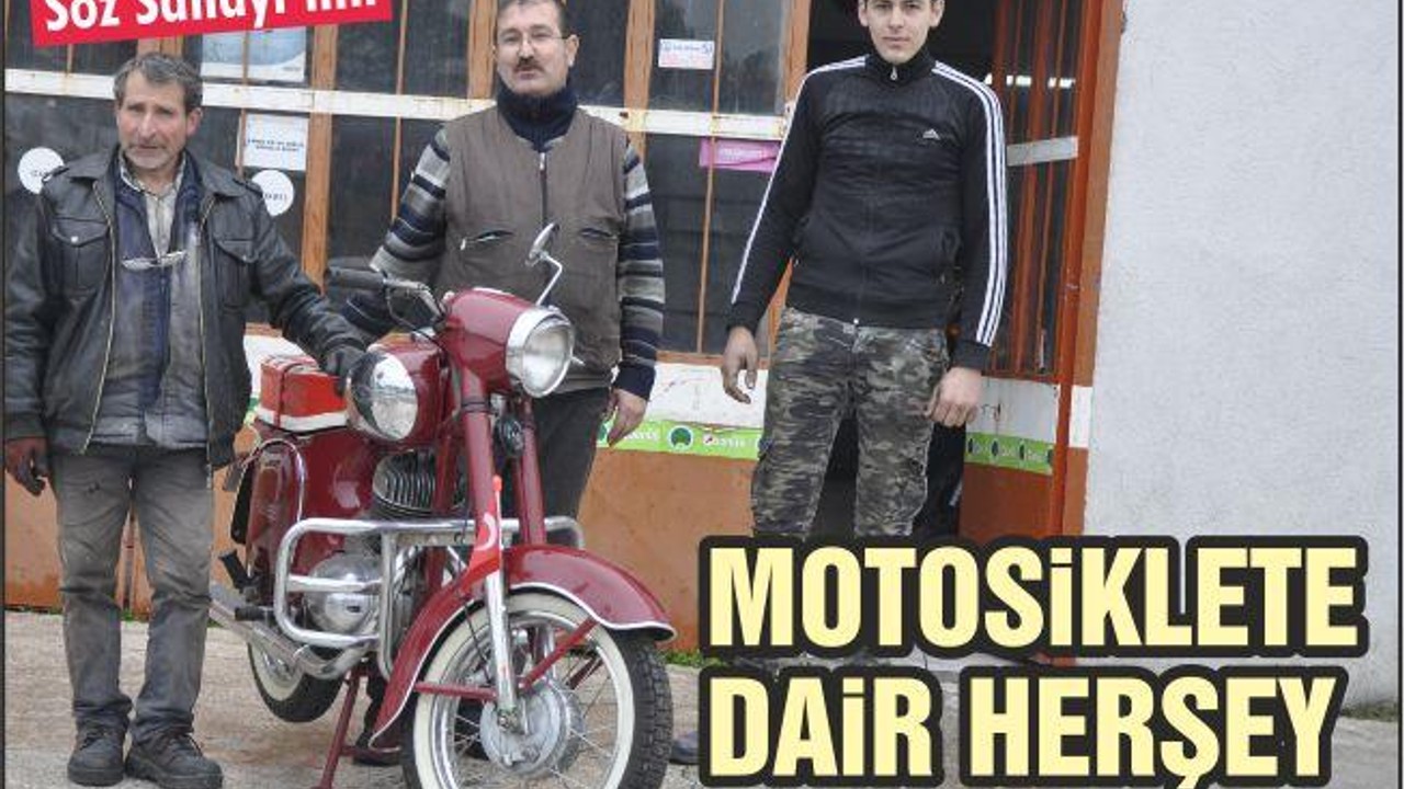 MOTOSİKLETE DAİR HERŞEY…