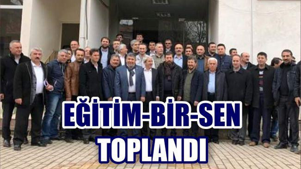 EĞİTİM-BİR-SEN İL DİVAN TOPLANTISI YAPILDI