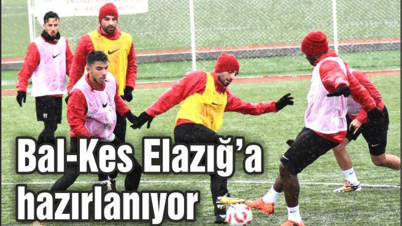 Bal-Kes Elazığ’a hazırlanıyor
