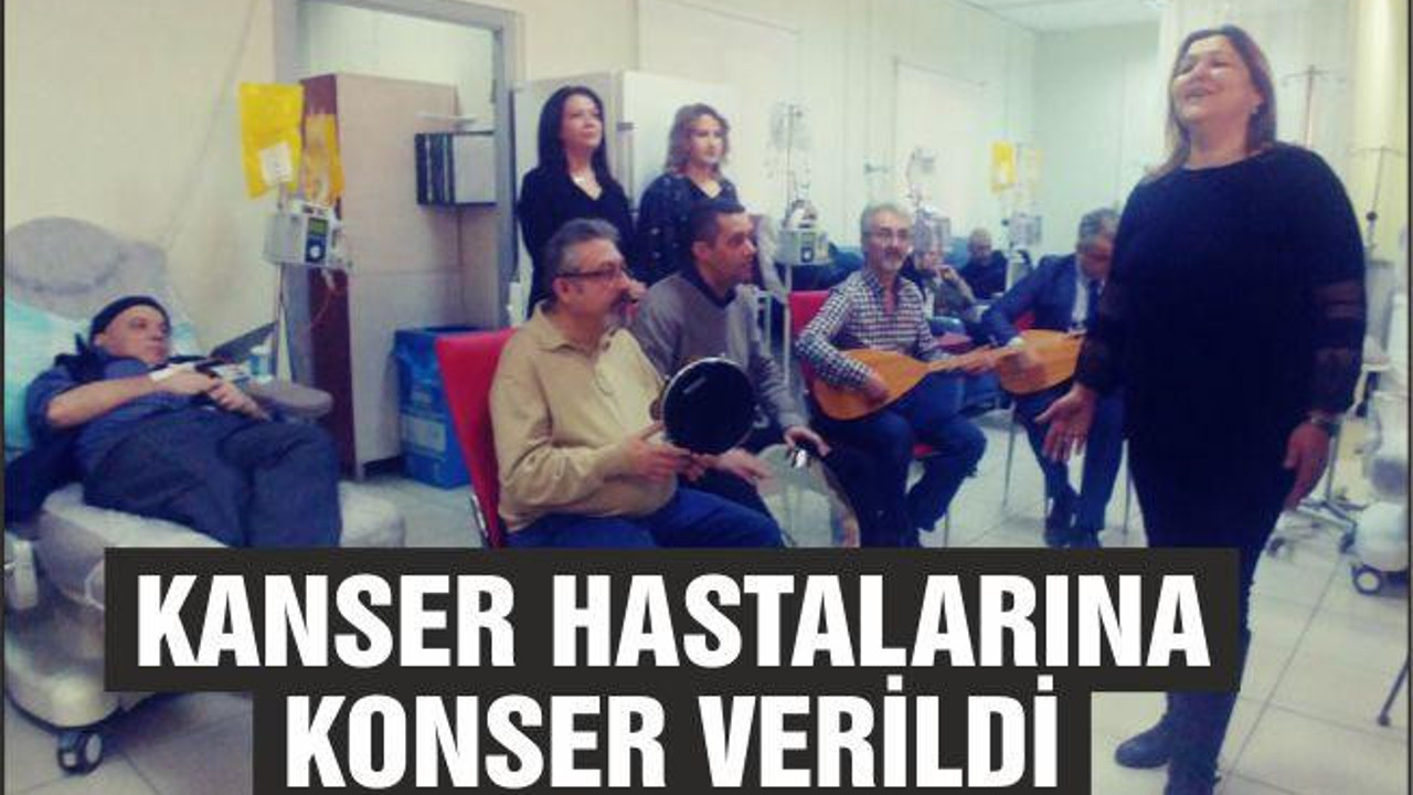 KEMOTERAPİ GÖREN HASTALAR MÜZİK İLE ŞİFA BULDU