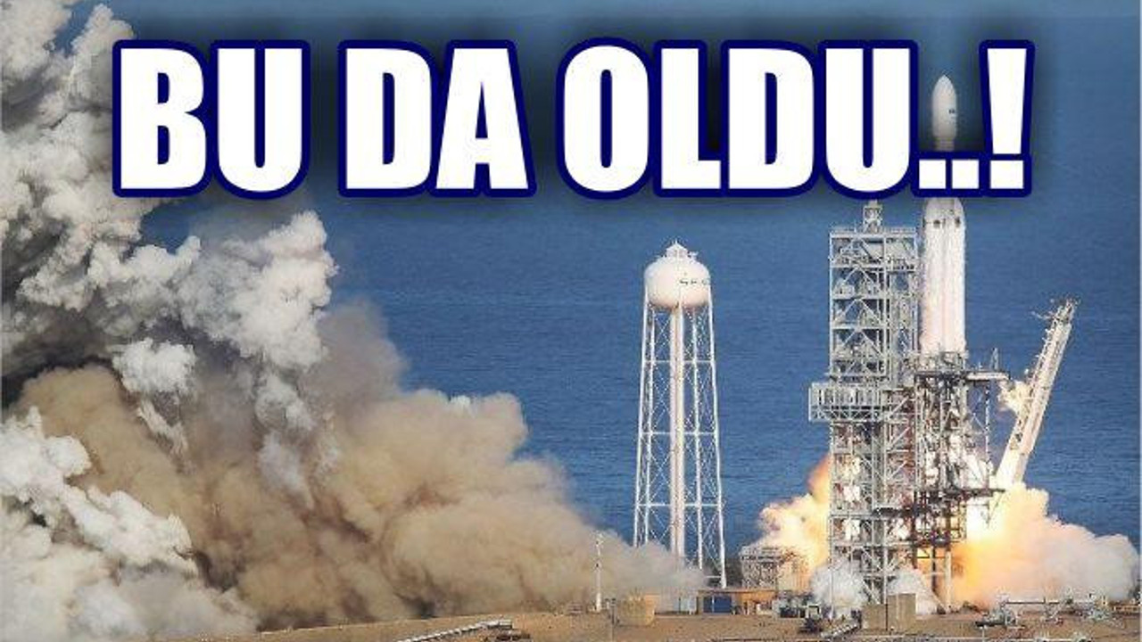 İnsanoğlu Uzaya Otomobil Gönderdi..