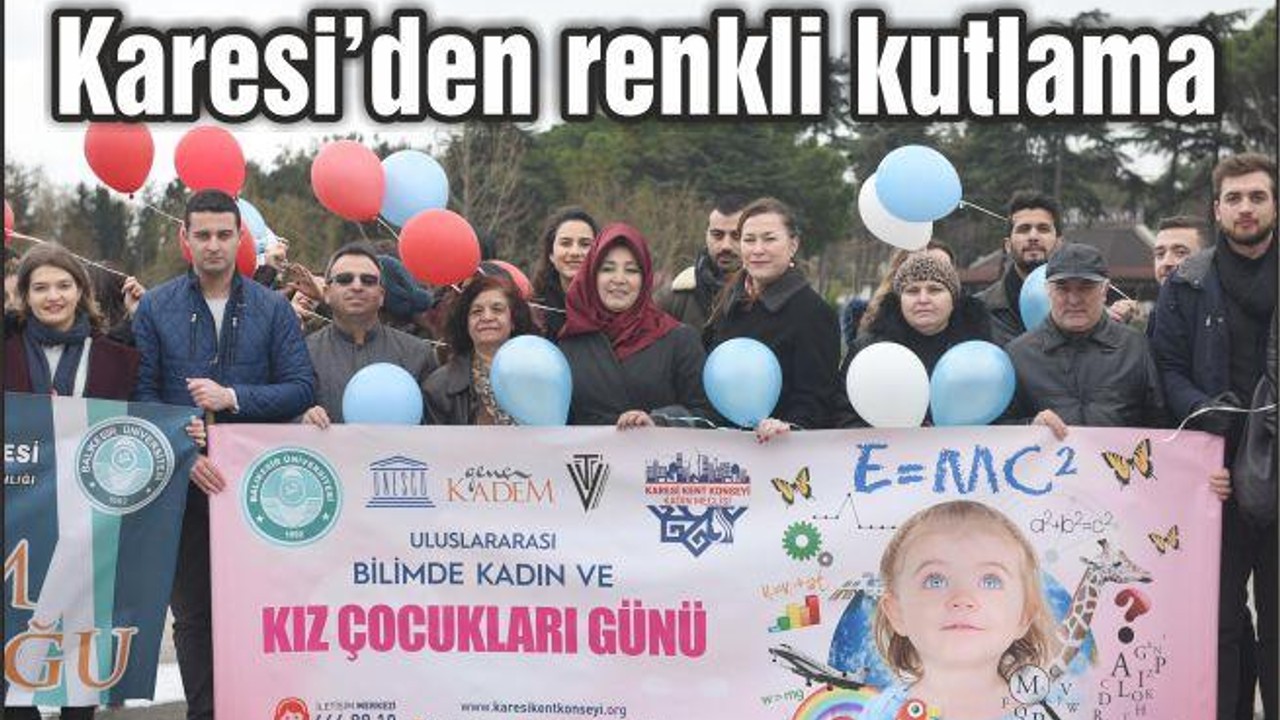 KARESİ KENT KONSEYİNDEN RENKLİ KUTLAMA