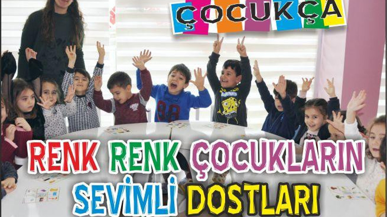 RENK RENK ÇOCUKLARIN SEVİMLİ DOSTLARI