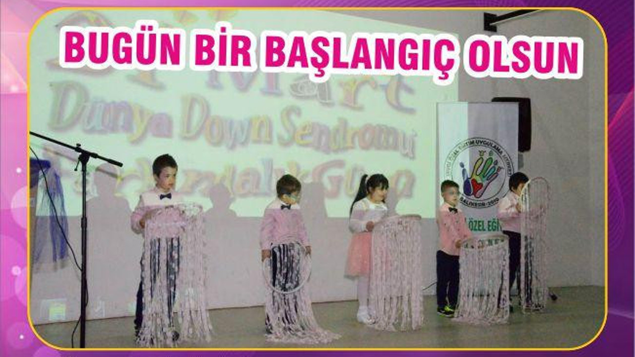 BUGÜN BİR BAŞLANGIÇ OLSUN