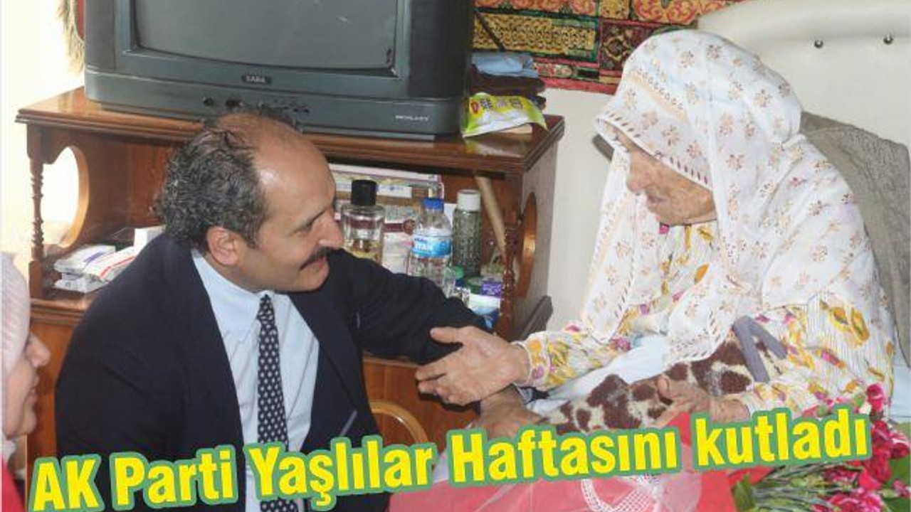 Ak Parti yaşlılar haftasını kutladı