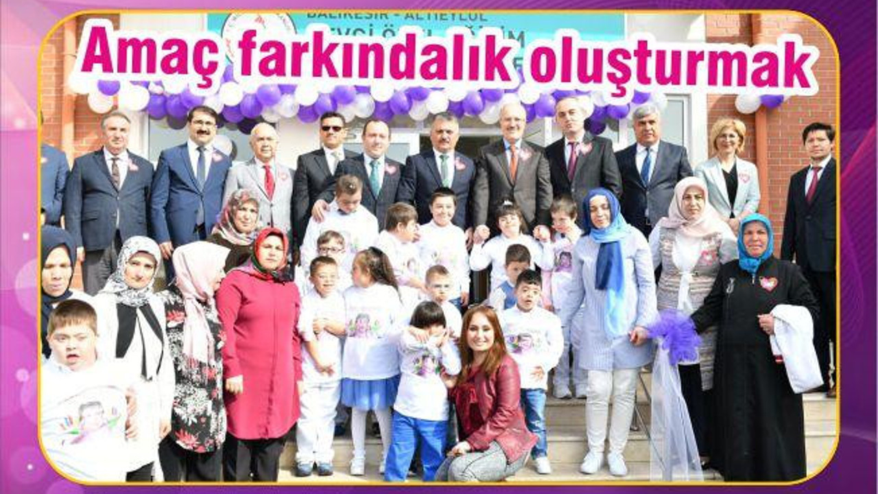 DOWN SENDROMLU KARDEŞLERİMİZ ASLA YANLIZ DEĞİLSİNİZ