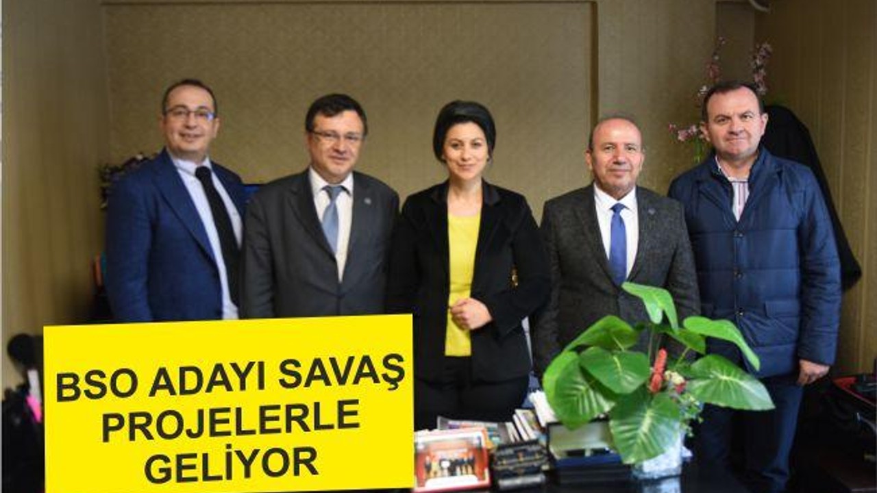 BSO ADAYI SAVAŞ PROJELERLE GELİYOR