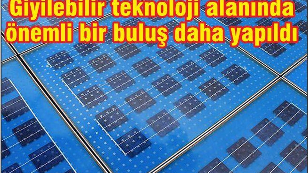Giyilebilir teknolojide önemli bir buluş daha