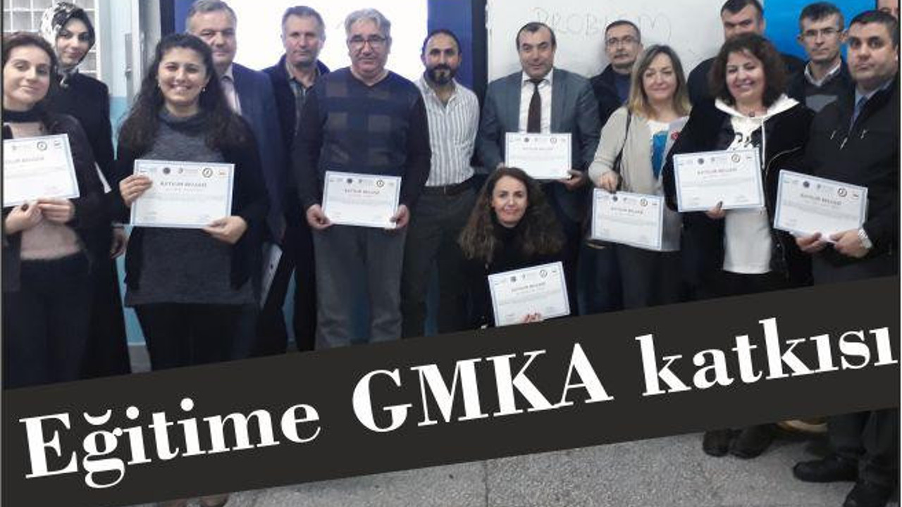 Eğitime GMKA katkısı devam ediyor
