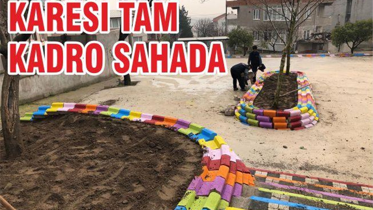 Karesi tam kadro sahada