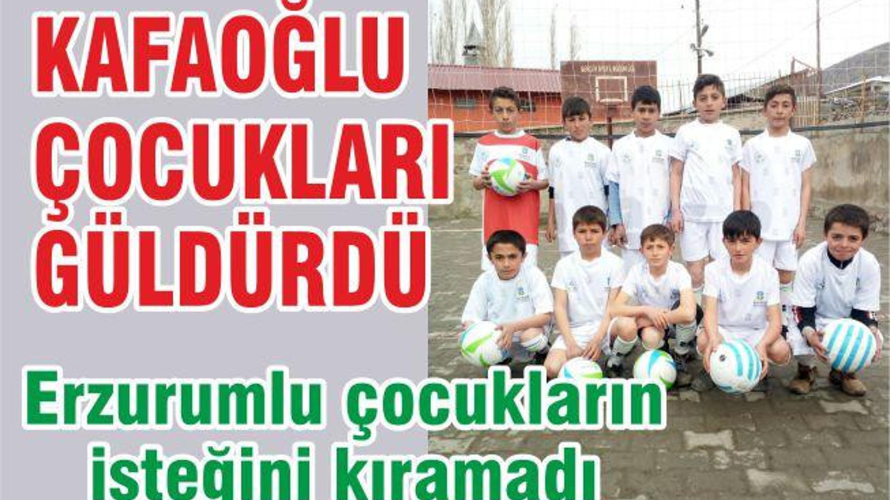 BAŞKAN, ÇOCUKLARIN YÜZÜNÜ GÜLDÜRDÜ