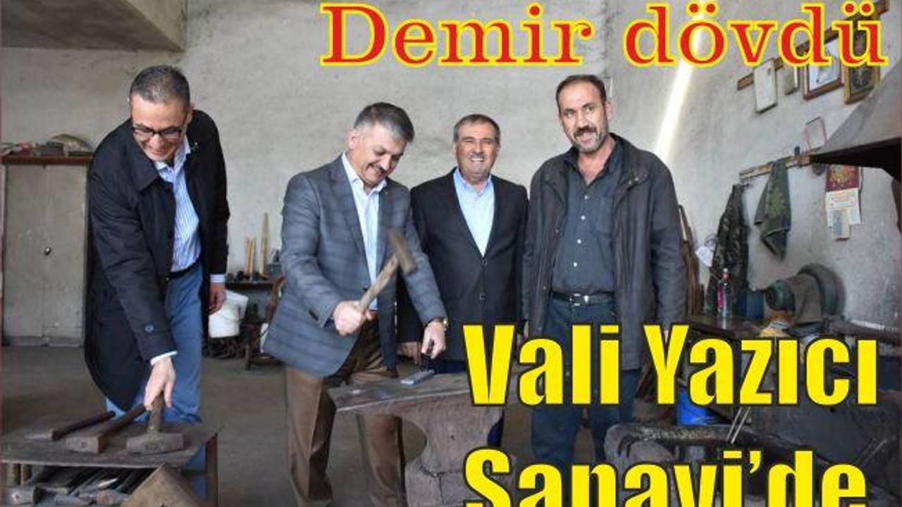 VALİ YAZICI, BİGADİÇ SANAYİ SİTESİNDE ESNAFLA BİR ARAYA GELDİ, ÇAY İÇTİ, SORUNLARI DİNLEDİ