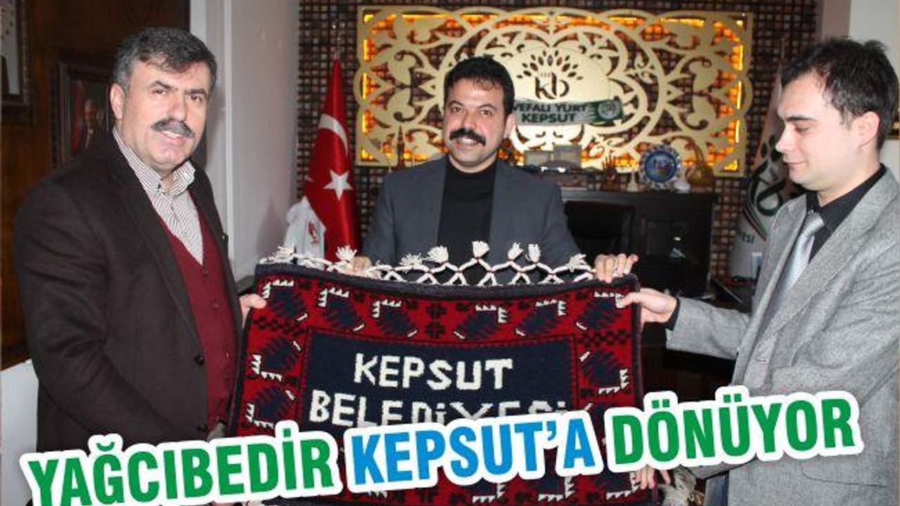 YAĞCIBEDİR HALISI KEPSUT’A DÖNÜYOR