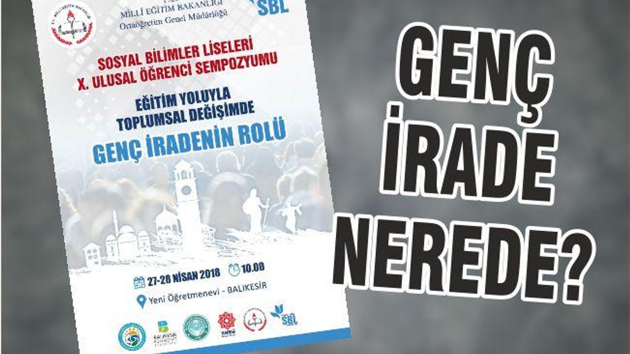 GENÇ İRADE NEREDE?