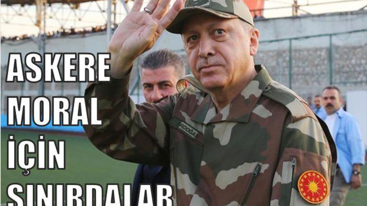 ASKERE MORAL İÇİN SINIRDALAR