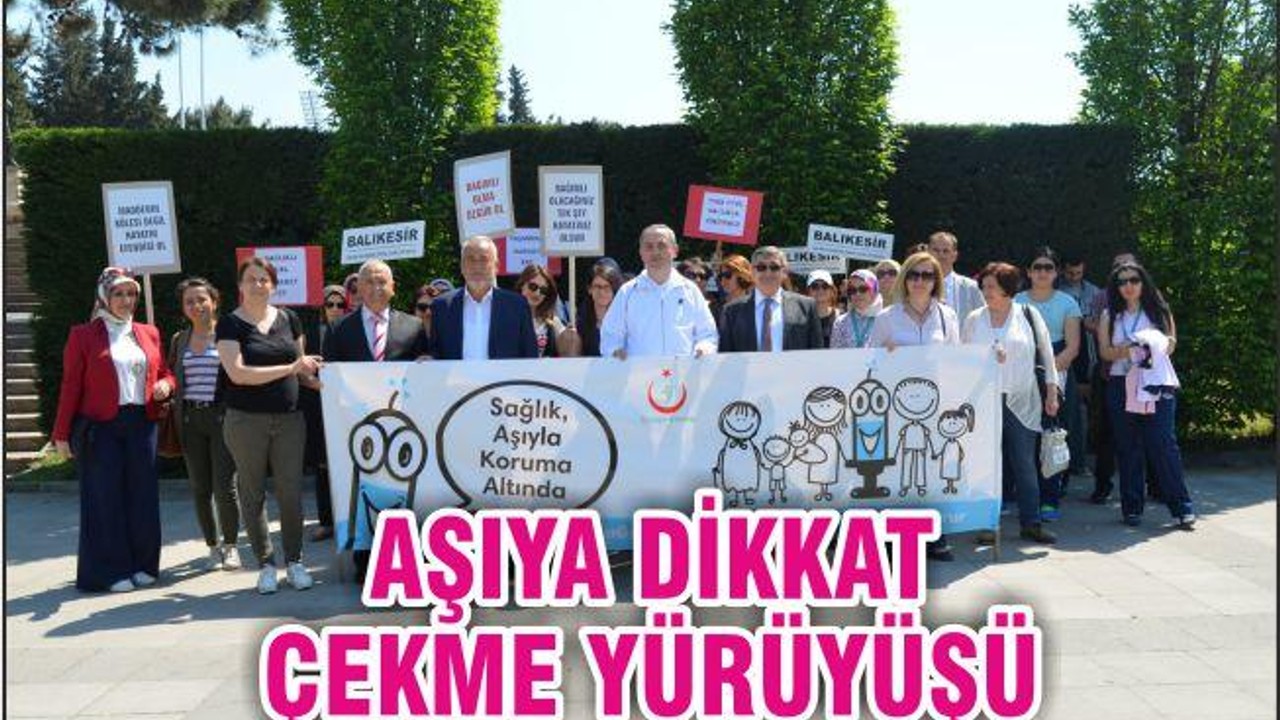 AŞI’YA DİKKAT ÇEKME YÜRÜYÜŞÜ