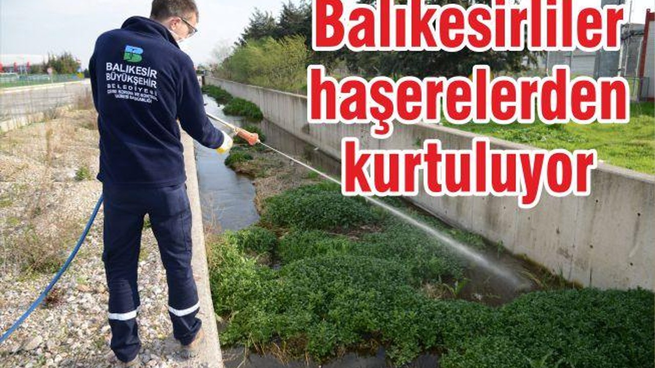 BALIKESİRLİLER HAŞEREDEN KURTULUYOR