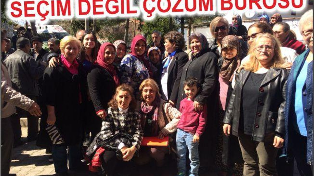 ‘SEÇİM BÜROSU DEĞİL ÇÖZÜM BÜROSU’