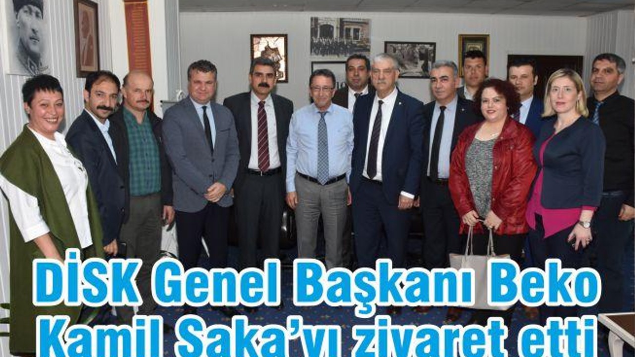 Beko’dan Başkan Saka’ya Ziyaret