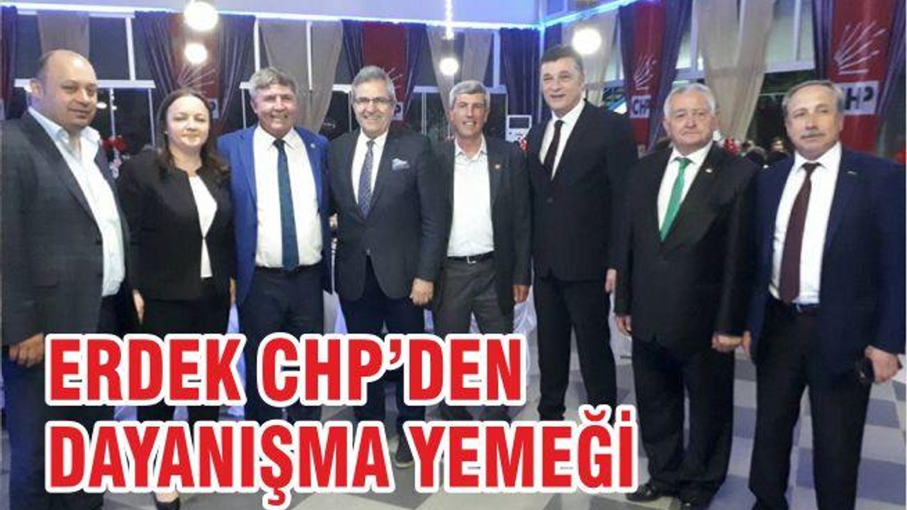 ERDEK CHP’DEN DAYANIŞMA YEMEĞİ