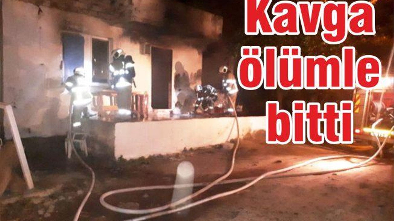 KAVGA ÖLÜMLE BİTTİ