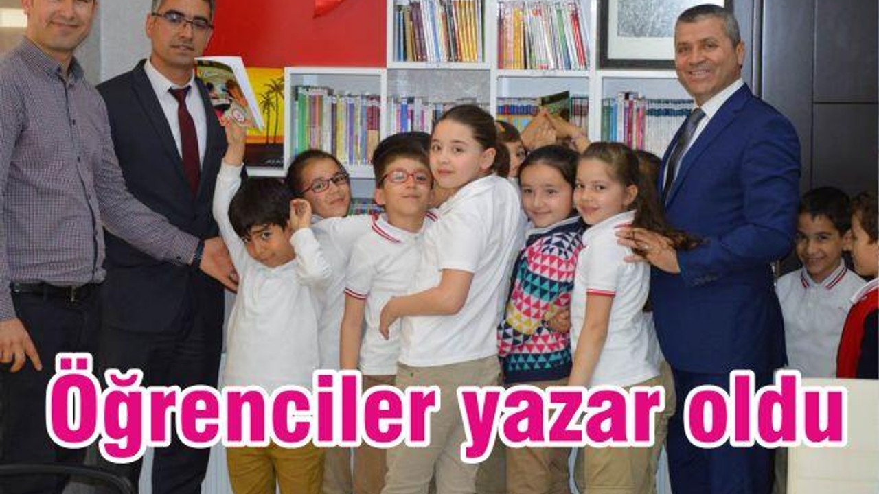 ÖĞRENCİLER YAZAR OLDU
