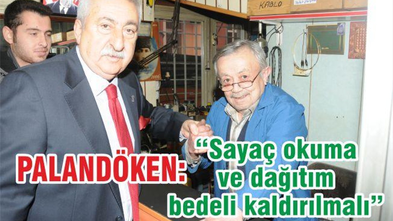 “SAYAÇ OKUMA BEDELİ VE DAĞITIM BEDELİ KALDIRILMALI”