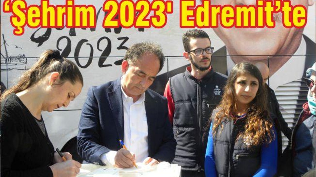 ‘ŞEHRİM 2023 OTOBÜSÜ’ EDREMİT’TE