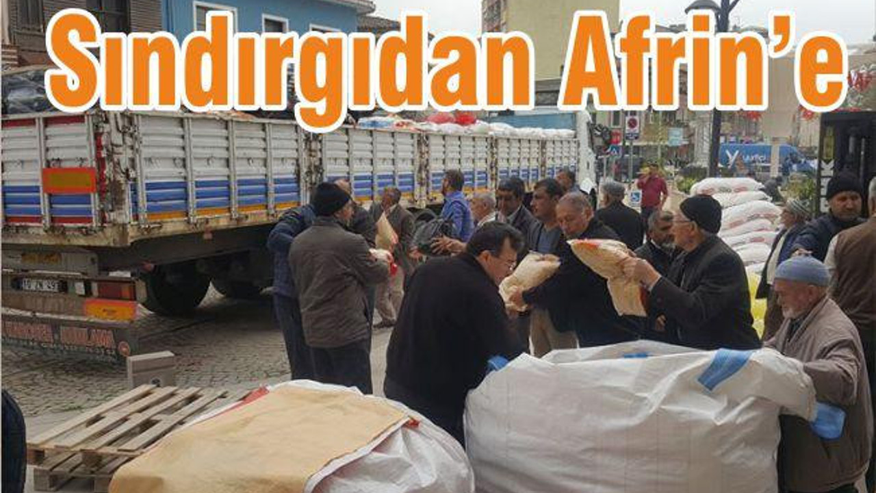 SINDIRGI’DAN AFRİN’E