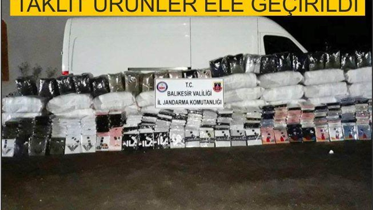 MARKA KIYAFETLERİN TAKLİTLERİNİ PİYASAYA SÜRÜLECEKTİ