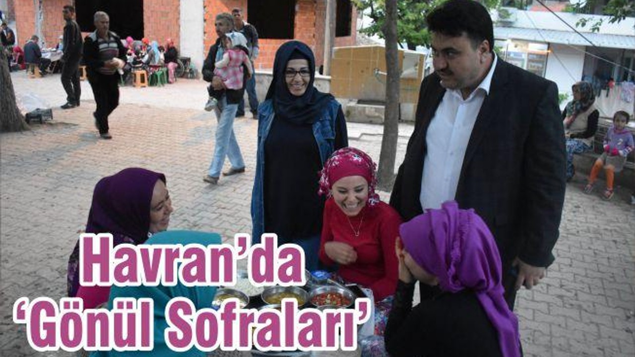 HAVRAN’DA GÖNÜL SOFRALARI