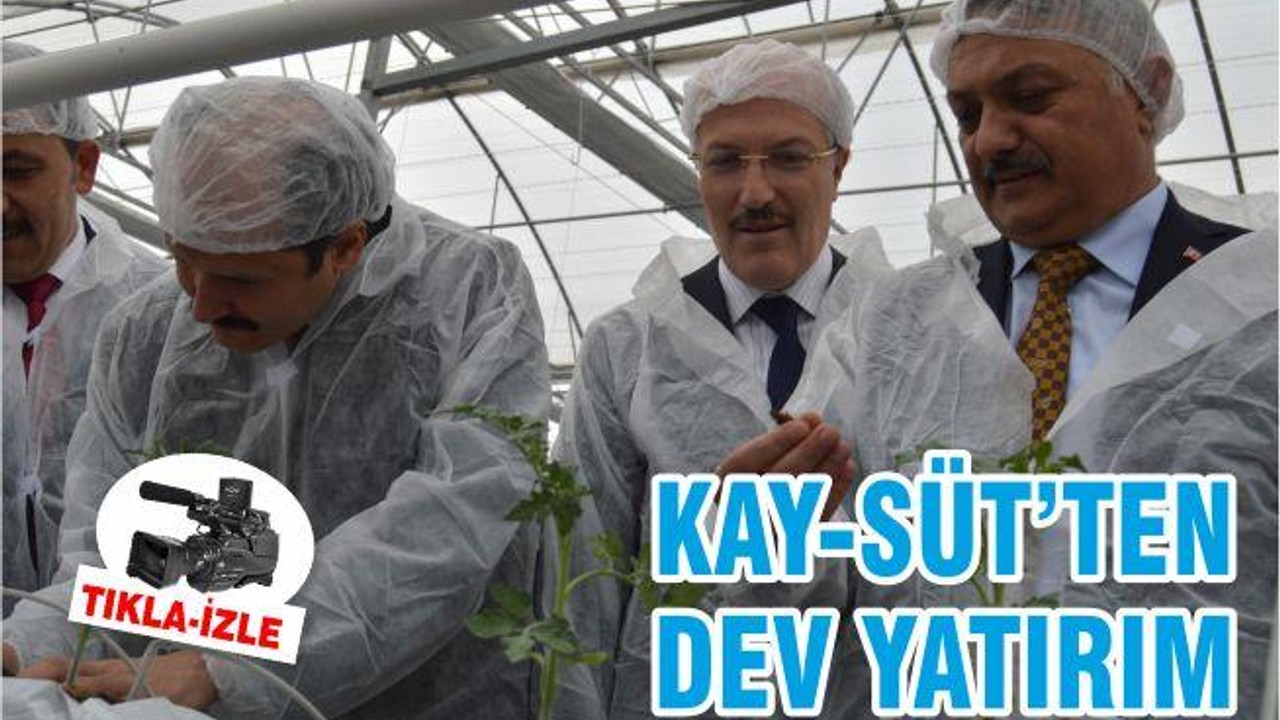 KAY-SÜT’TEN DEV YATIRIM