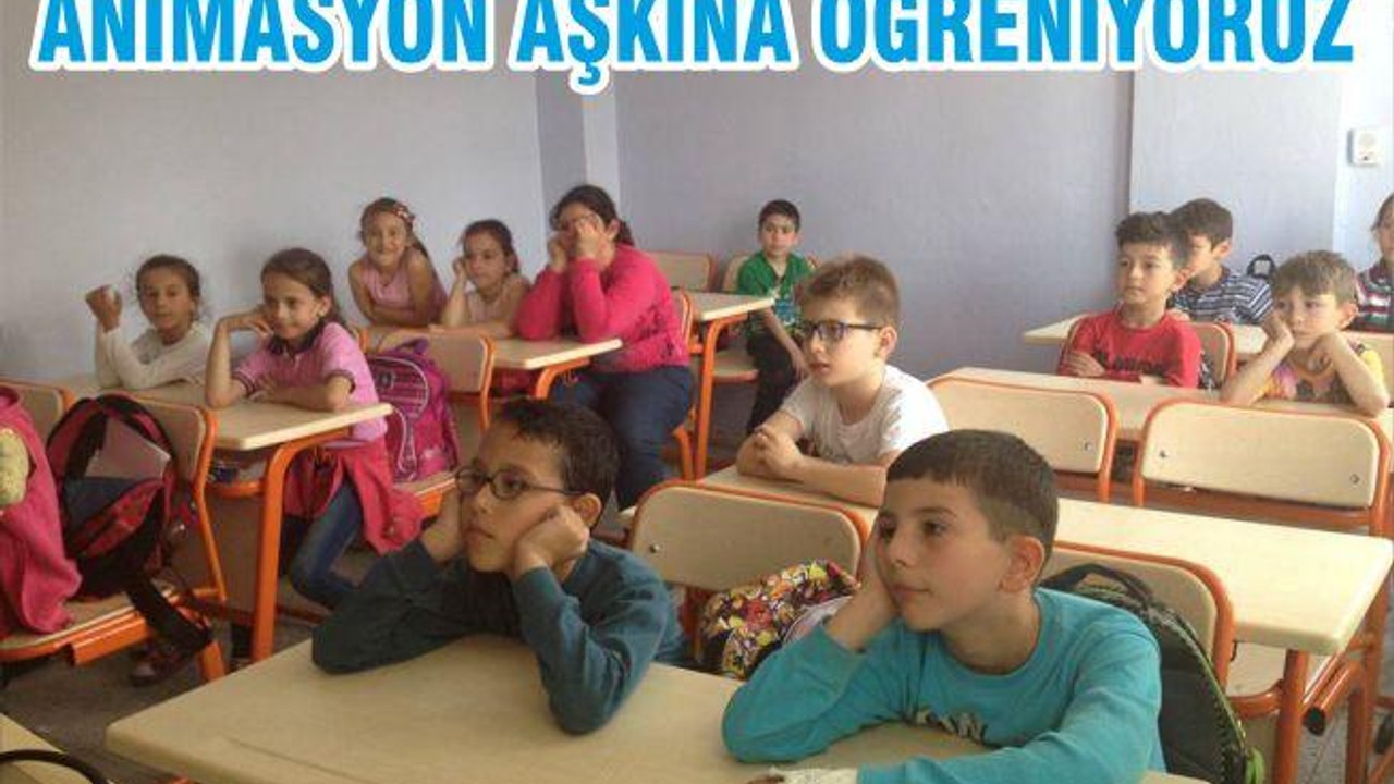 ANİMASYON AŞKINA ÖĞRENİYORUZ