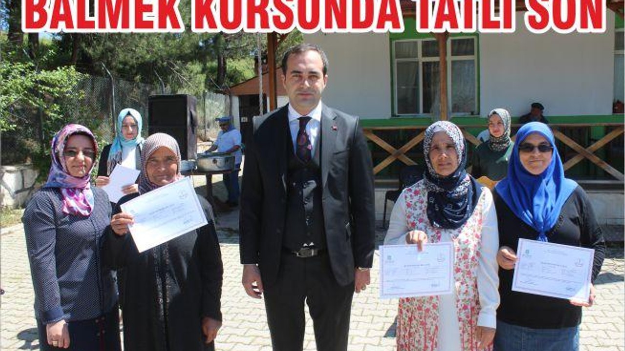 BALMEK KURSUNDA TATLI SON