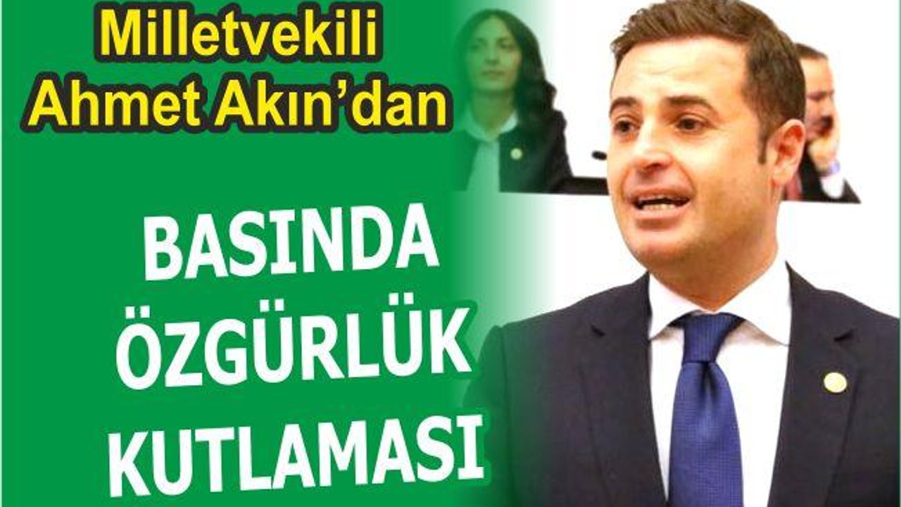 Basında özgürlük kutlaması