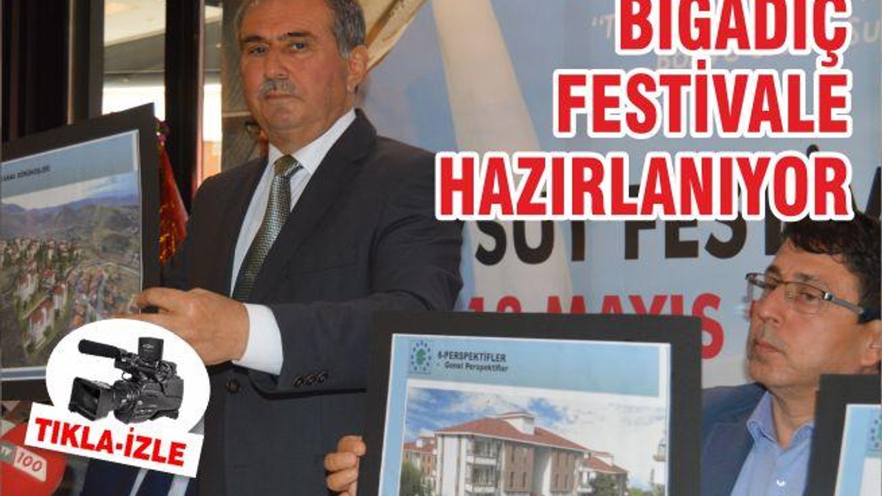 İLÇE FESTİVALE HAZIRLANIYOR