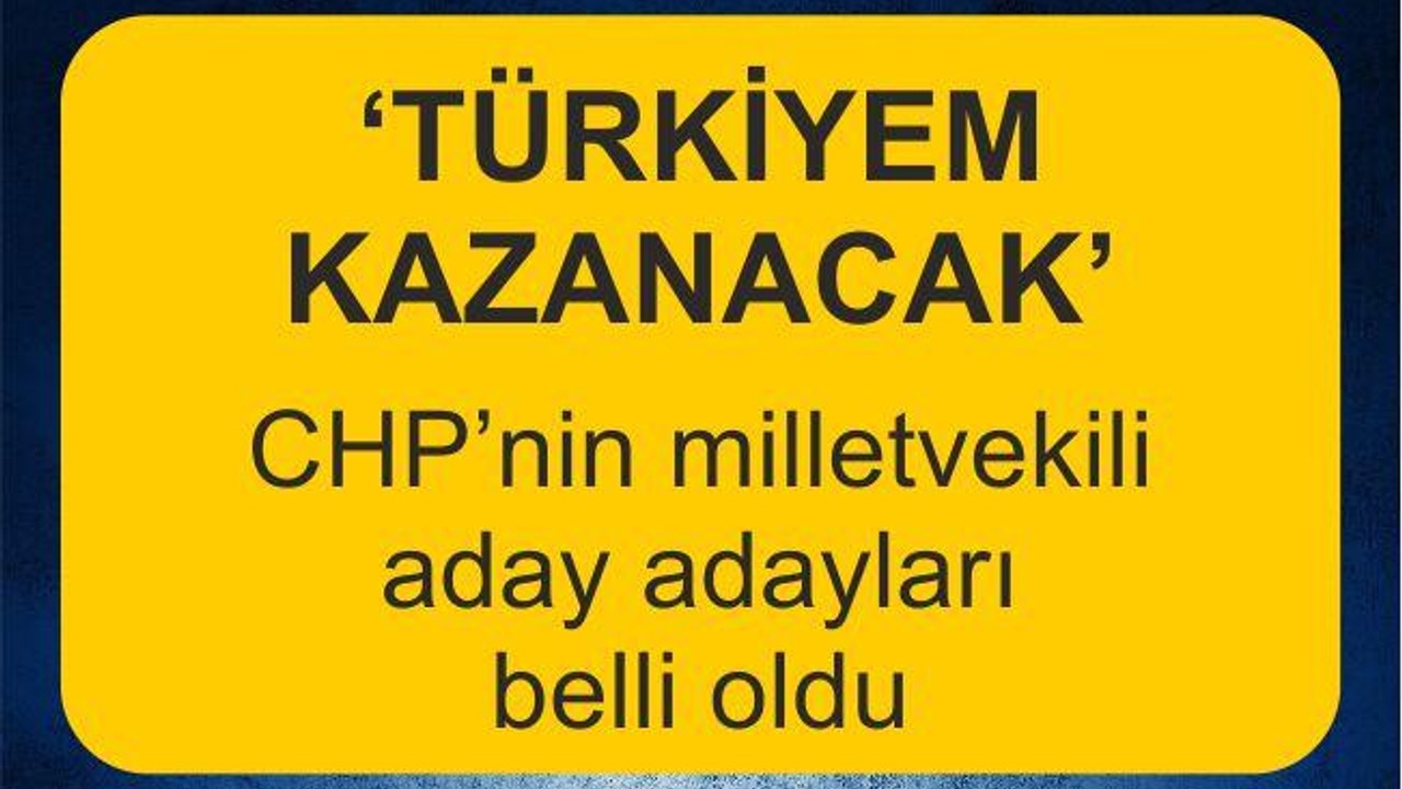 TÜRKİYE’M KAZANACAK
