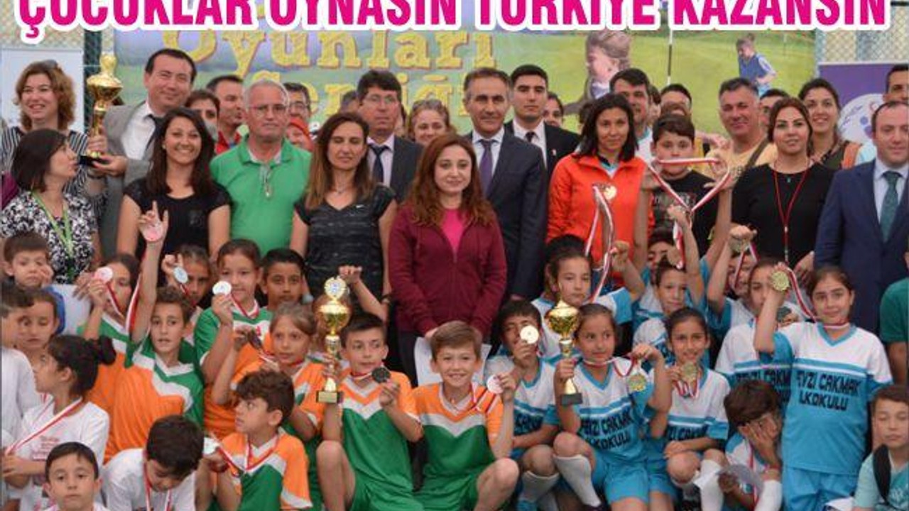 ÇOCUKLAR OYNASIN TÜRKİYE KAZANSIN