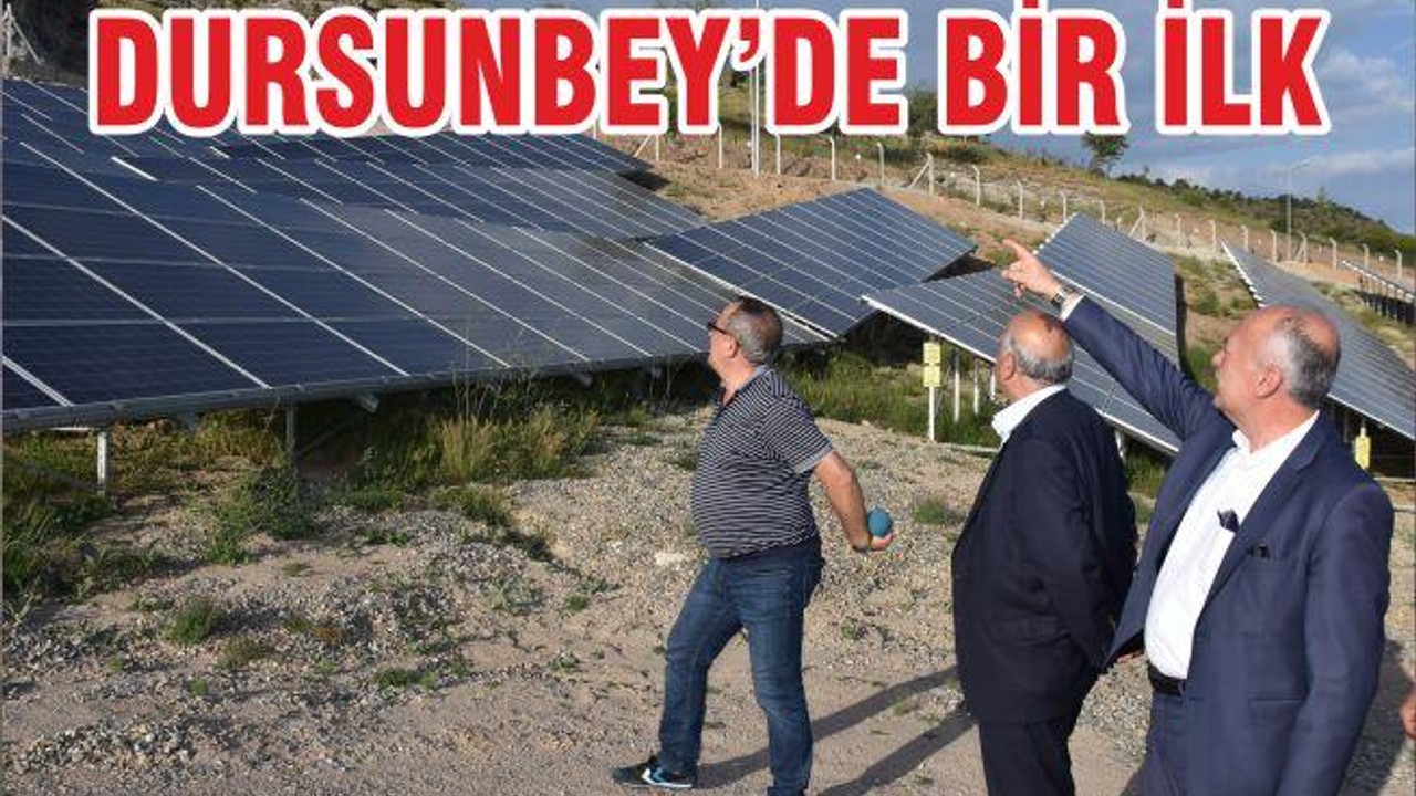 DURSUNBEY’DE BİR İLK