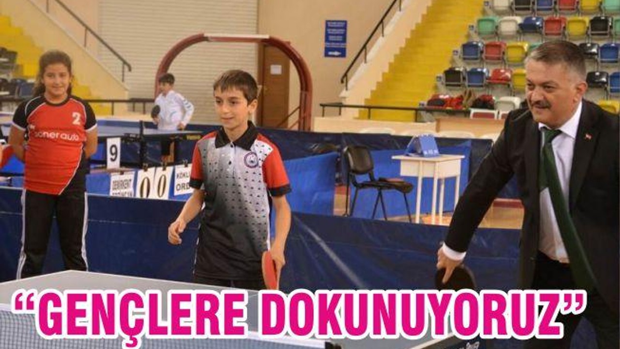 GENÇLERE DOKUNUYORUZ