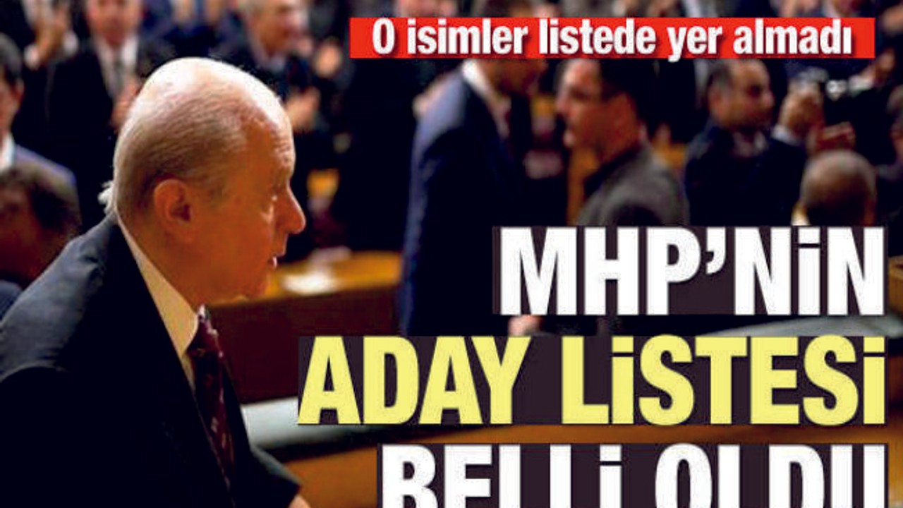 MHP’NİN BALIKESİR ADAYLARI