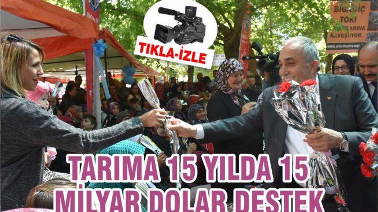 Bakan Fakıbaba: Tarıma verilen destek 15 yılda 15 milyar dolara çıktı