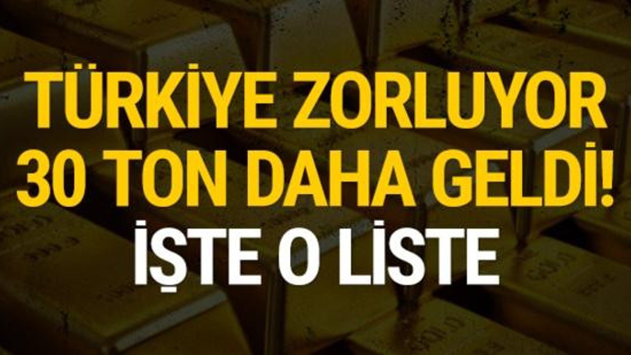 Türkiye zorluyor: 30 ton daha geldi!
