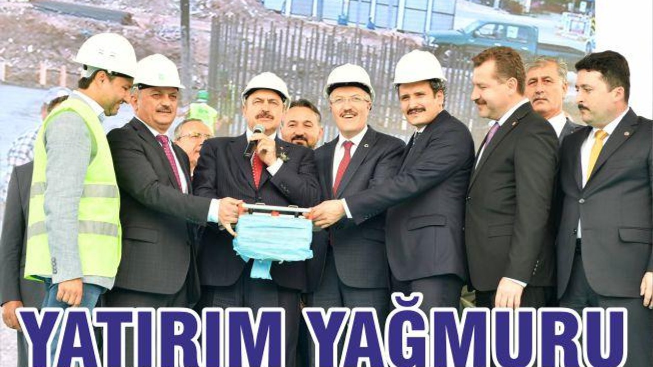 YATIRIM YAĞMURU TEMEL ATMA BEREKETİ