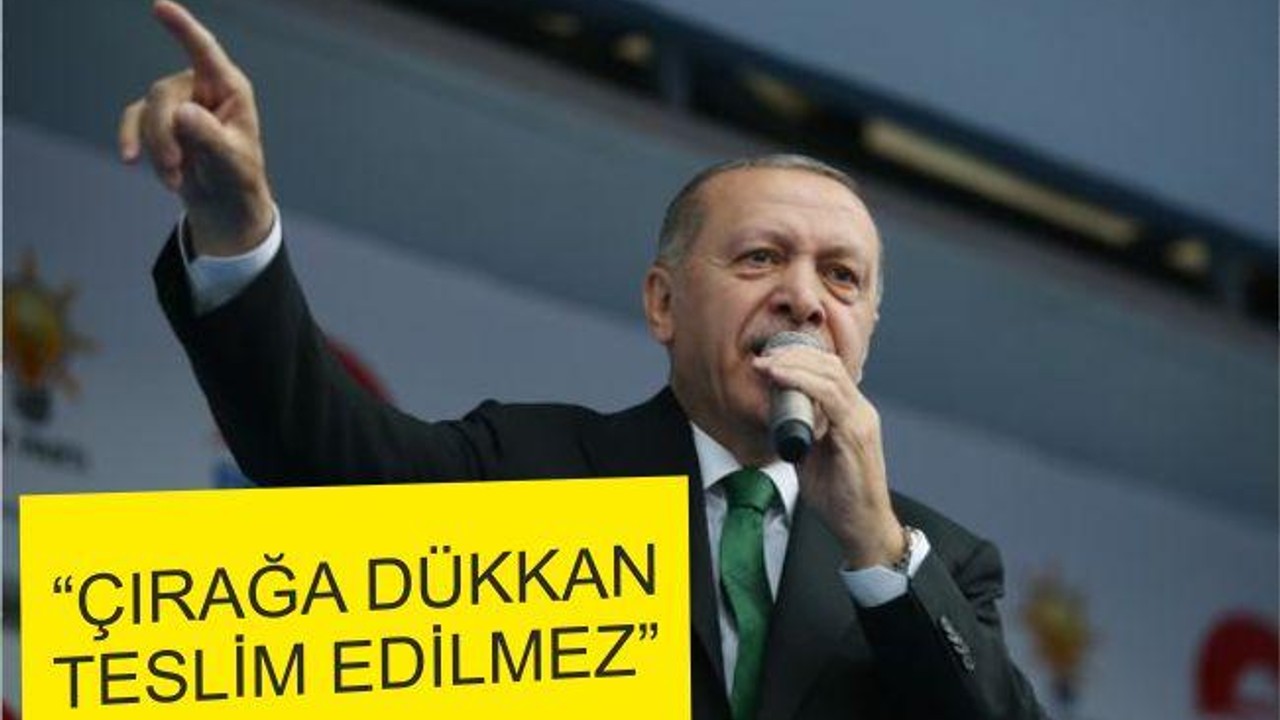 "ÇIRAĞA DÜKKAN TESLİM EDİLMEZ"